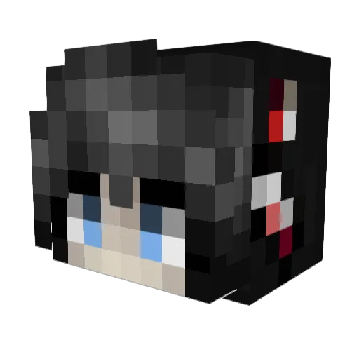 CougarsDzn Minecraft avatar head, 3D render