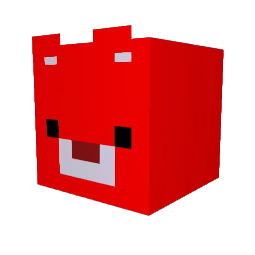 CouldBeJames Minecraft avatar head, 3D render