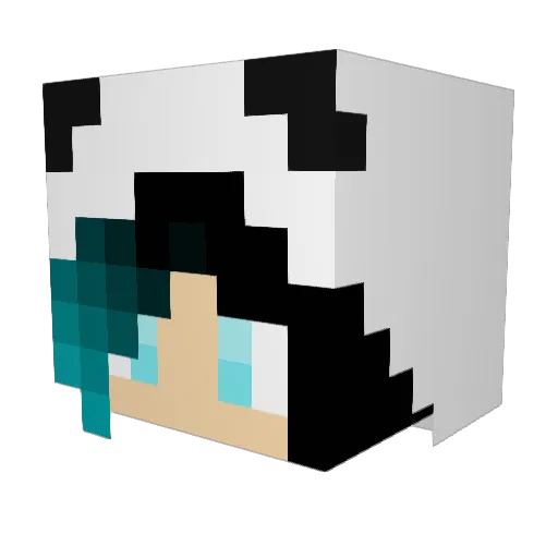 CounterfitGoblin Minecraft avatar head, 3D render