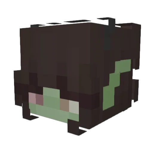 CountessCarmilla Minecraft avatar head, 3D render