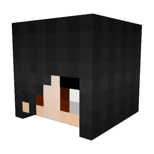 Countrygurl191 Minecraft avatar head, 3D render