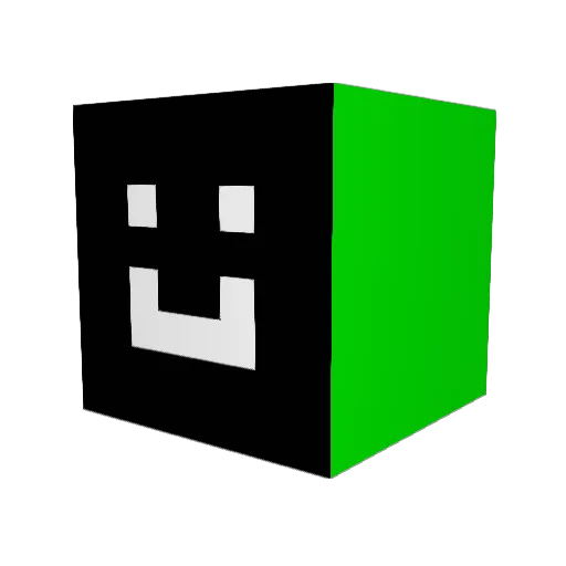 Courage0626 Minecraft avatar head, 3D render