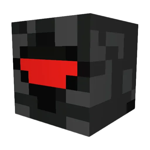 CourierEight Minecraft avatar head, 3D render