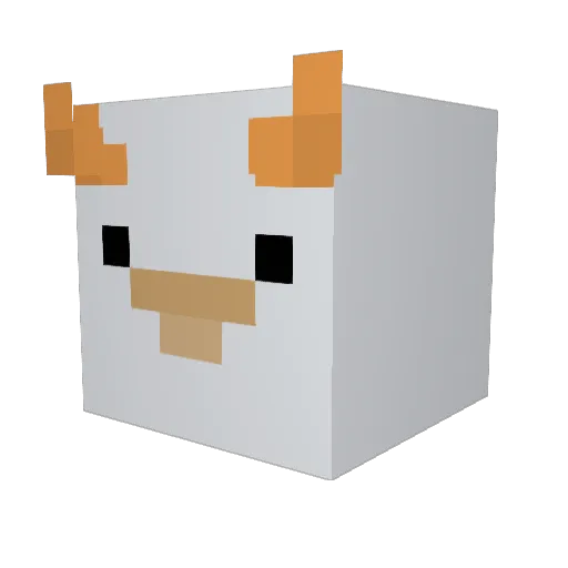 CousinZakey Minecraft avatar head, 3D render