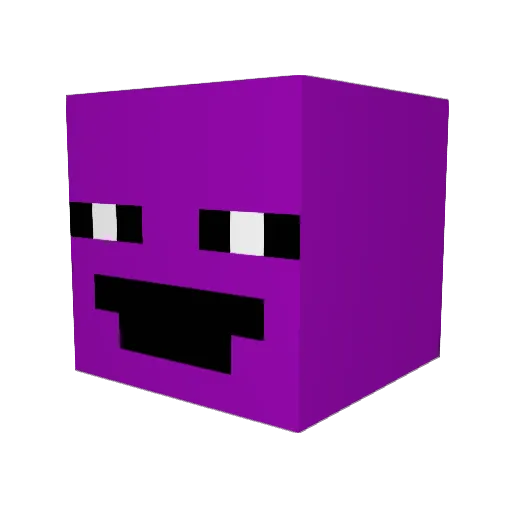Covr1g Minecraft avatar head, 3D render