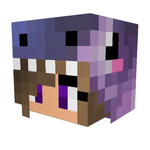 Cow_Zilla18 Minecraft avatar head, 3D render
