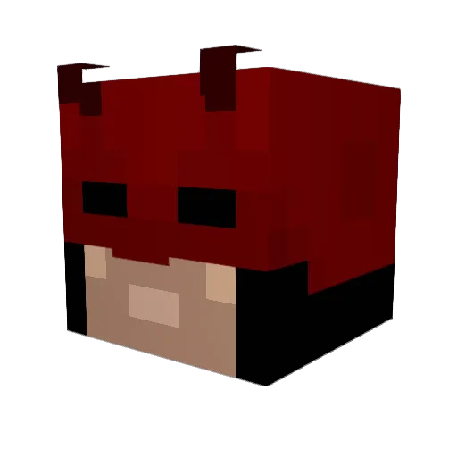 CowboyByrd Minecraft avatar head, 3D render