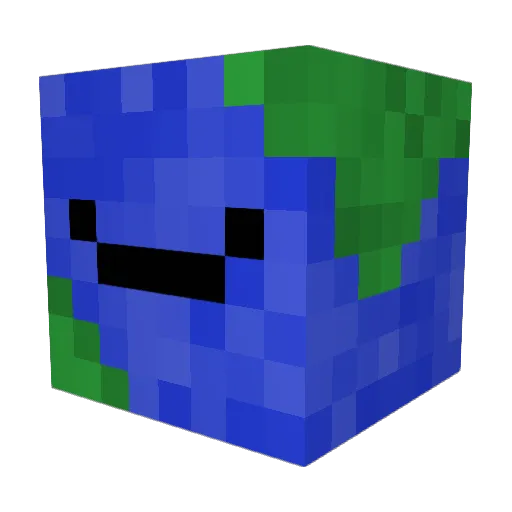 CowboyKatiee Minecraft avatar head, 3D render