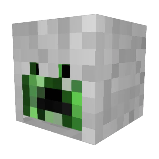 Cowboy_Builder Minecraft avatar head, 3D render