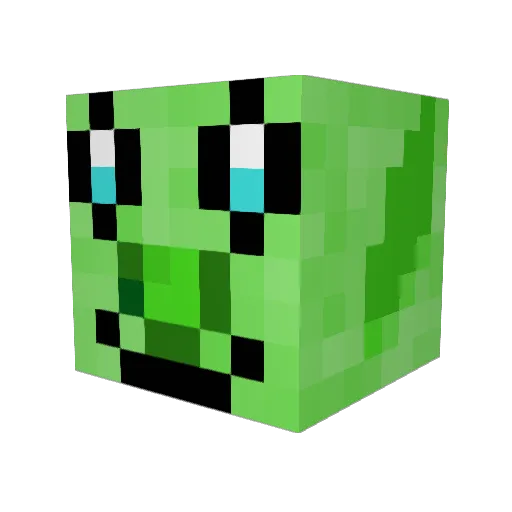 Cowman302 Minecraft avatar head, 3D render