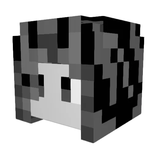 Coxito1512 Minecraft avatar head, 3D render