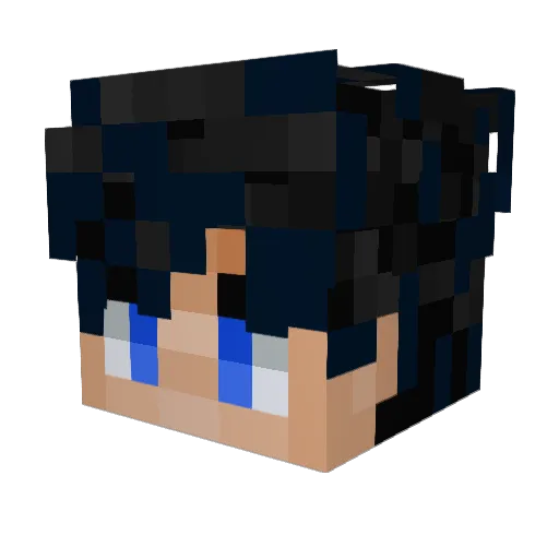Coza93 Minecraft avatar head, 3D render