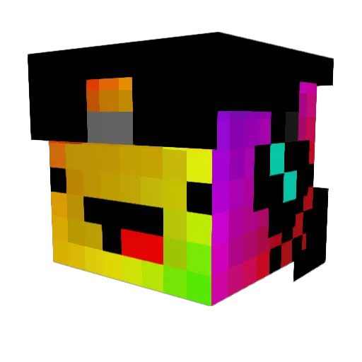 CoziCat31 Minecraft avatar head, 3D render
