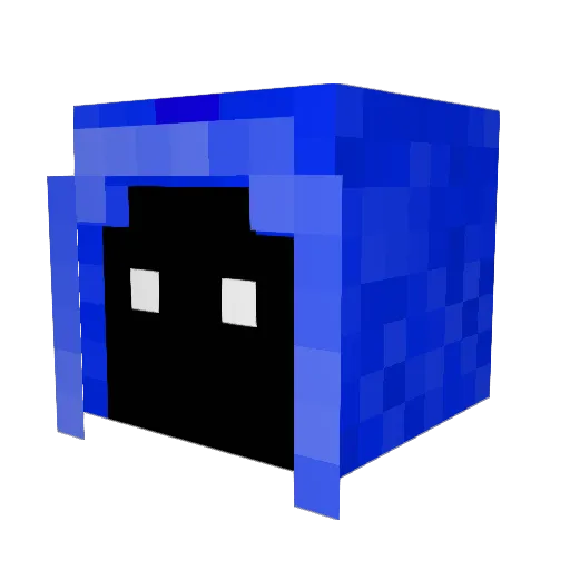 CoziMozi17 Minecraft avatar head, 3D render