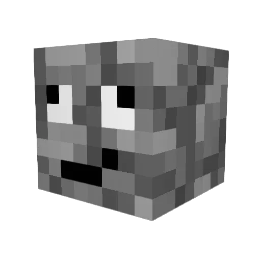 CozmicVenom Minecraft avatar head, 3D render