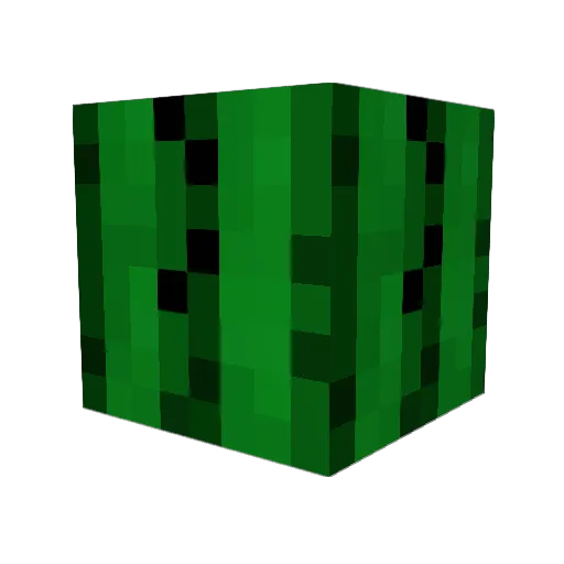 CozmicViper Minecraft avatar head, 3D render
