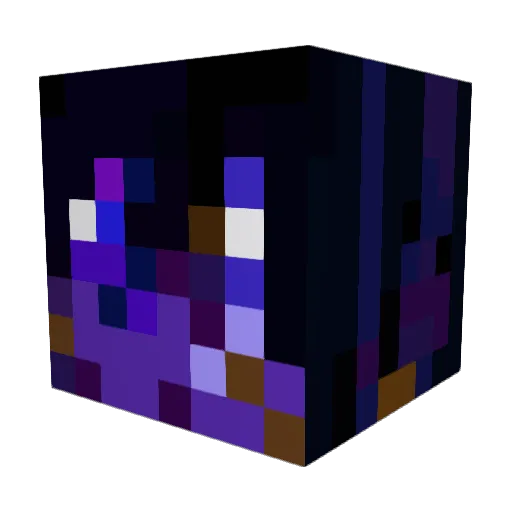 Cozmic_Radiation Minecraft avatar head, 3D render