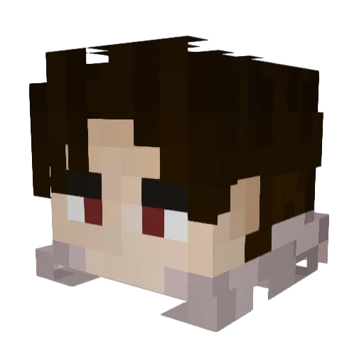 Cpenn2903 Minecraft avatar head, 3D render