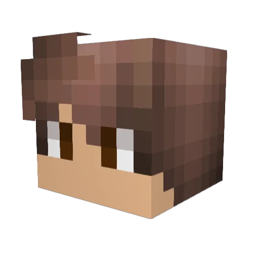 Cpenngamerguy Minecraft avatar head, 3D render