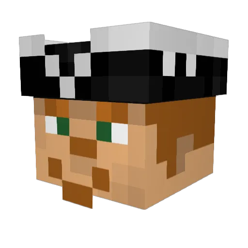 Cpl_Cho Minecraft avatar head, 3D render