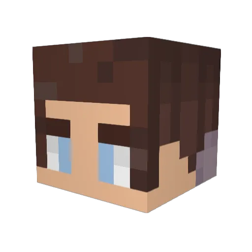 Cpriceiii Minecraft avatar head, 3D render