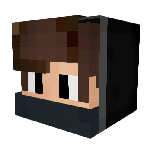 CptGregS Minecraft avatar head, 3D render