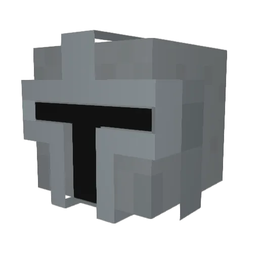 CptRex99 Minecraft avatar head, 3D render