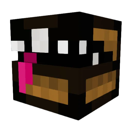 Cpt_AugenBraue Minecraft avatar head, 3D render