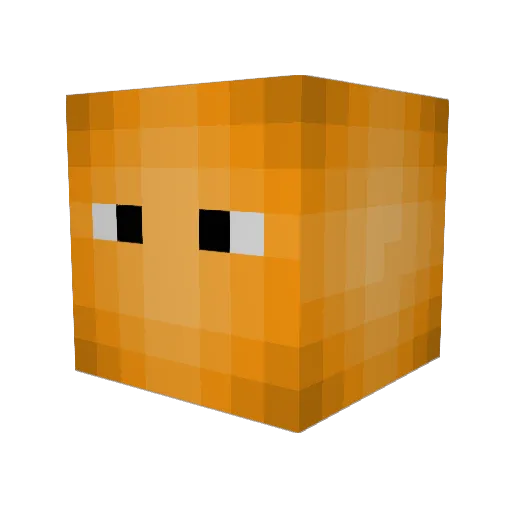 Cpt_Hashbrown Minecraft avatar head, 3D render