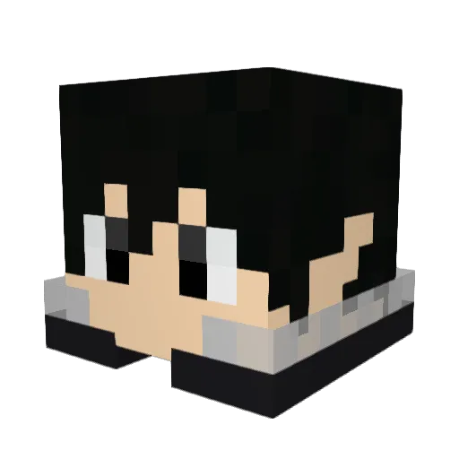 Cpt_John_Price_ Minecraft avatar head, 3D render