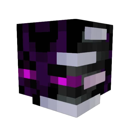 Cpt_Krypto Minecraft avatar head, 3D render