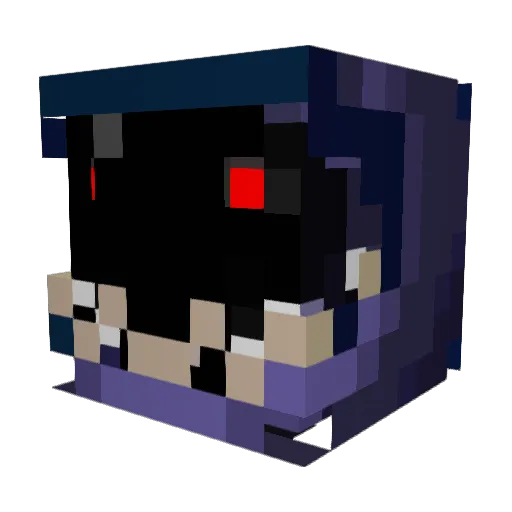 Cpt_Neckbeard13 Minecraft avatar head, 3D render