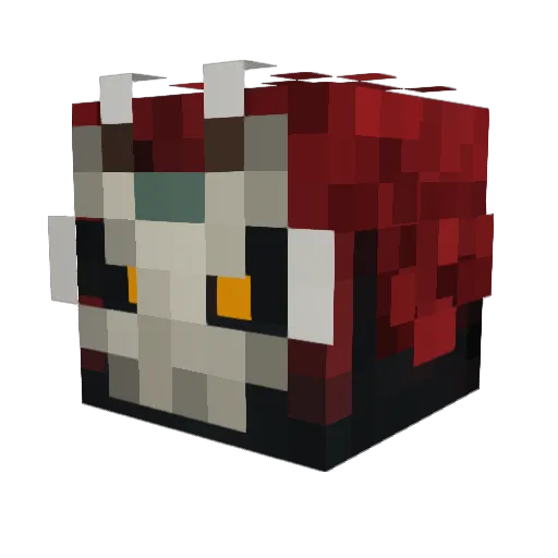 CptnCrunch1219 Minecraft avatar head, 3D render