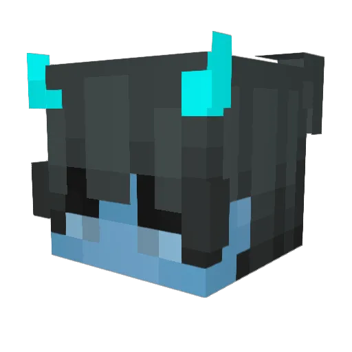 Cptneon12 Minecraft avatar head, 3D render