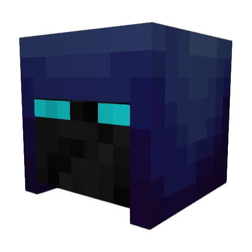 Cr0sBy98 Minecraft avatar head, 3D render