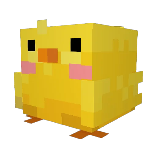 Cr4zyMC Minecraft avatar head, 3D render