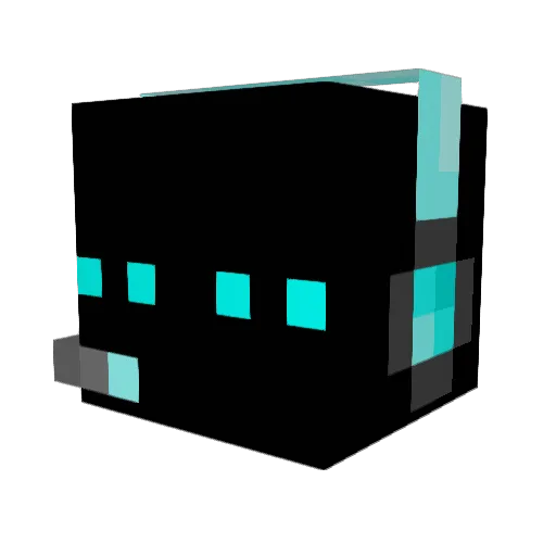 CrAzYEET Minecraft avatar head, 3D render