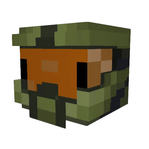 CrAzYJoss Minecraft avatar head, 3D render