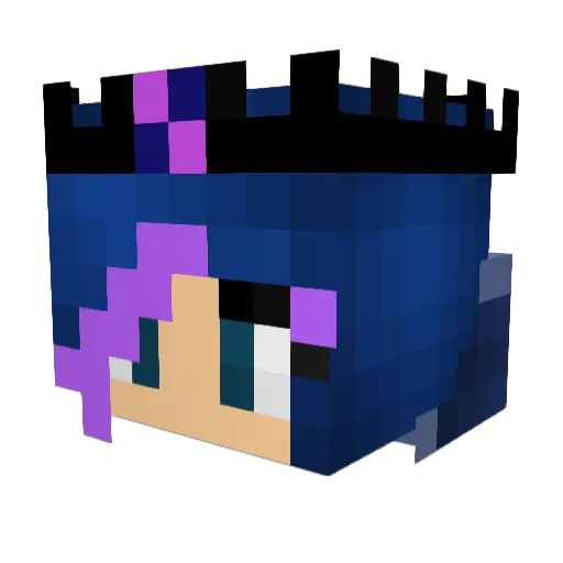 CrIvan22 Minecraft avatar head, 3D render