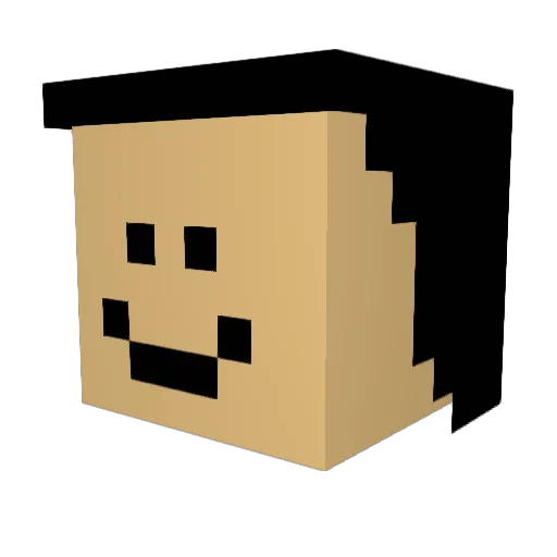 CraZTaco Minecraft avatar head, 3D render