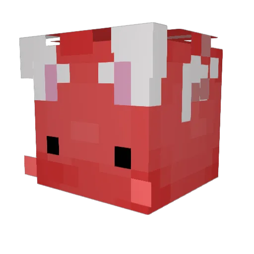 Crabba2 Minecraft avatar head, 3D render