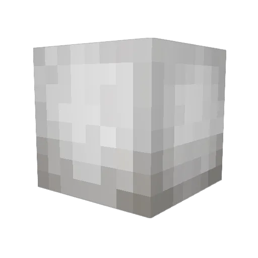Crackhora Minecraft avatar head, 3D render