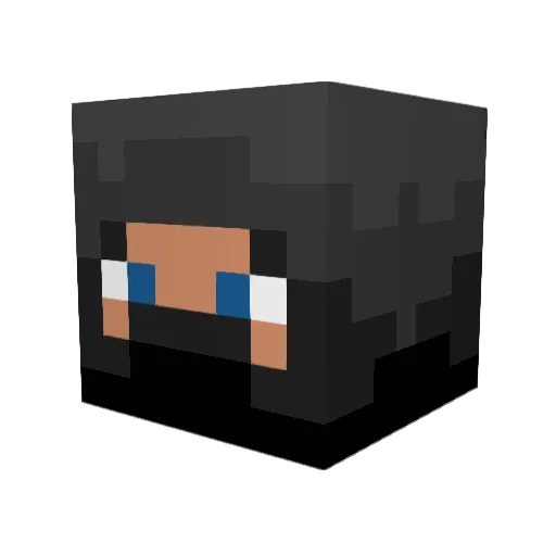 Craft_Noob Minecraft avatar head, 3D render
