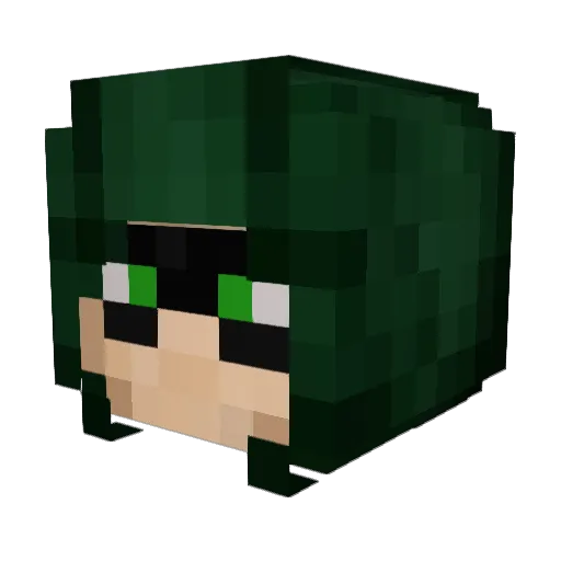 Craft__tim Minecraft avatar head, 3D render