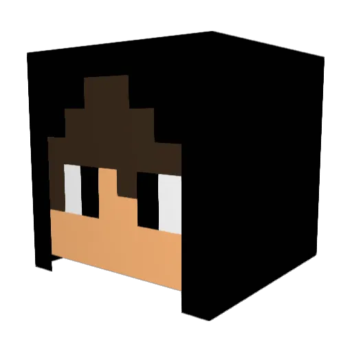 Craft_mods Minecraft avatar head, 3D render