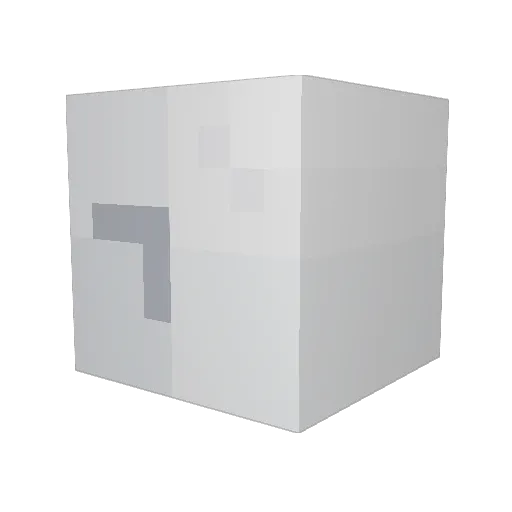 CraftedCalzone Minecraft avatar head, 3D render