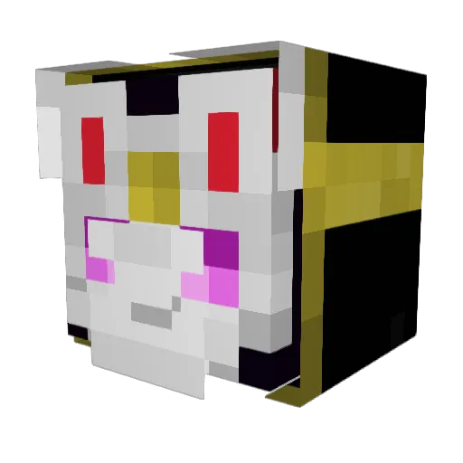 CrafterBoy9 Minecraft avatar head, 3D render
