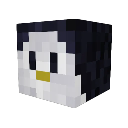 Crafter_Connor Minecraft avatar head, 3D render
