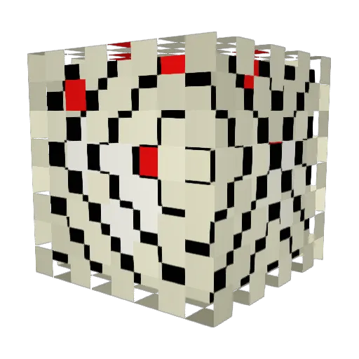 Craftkuchen Minecraft avatar head, 3D render