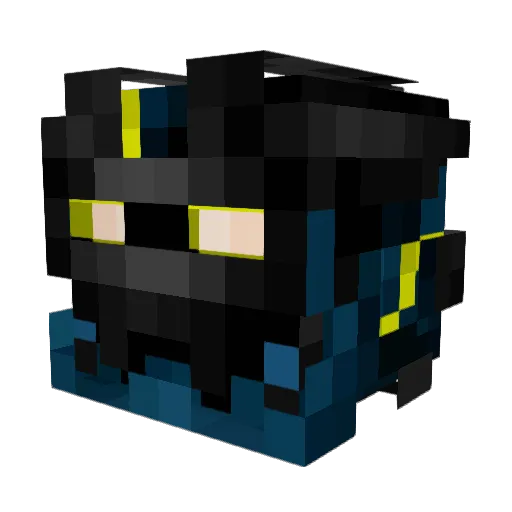 Craftusmaximus Minecraft avatar head, 3D render